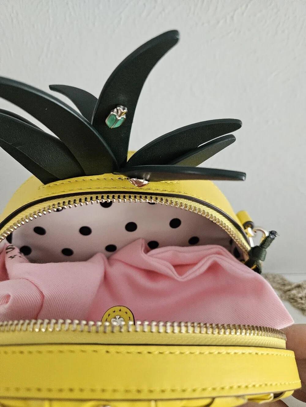 NWOT Kate Spade New York Picnic Pineapple Novelty Crossbody Bag/Purse